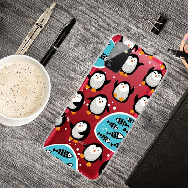 Deco Samsung Galaxy A02s kotelot - Pingviini Multicolor