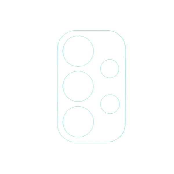 Samsung Galaxy A53 5G HD kameralinsskydd av härdat glas Transparent