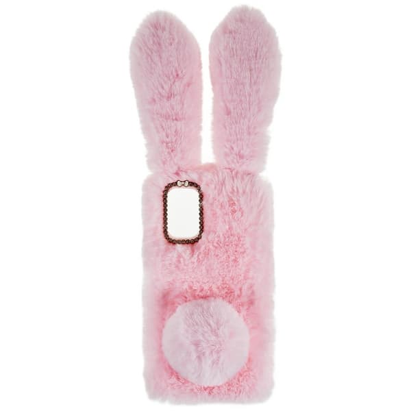 Fluffy Rabbit Nokia G21 deksel - Rosa Pink