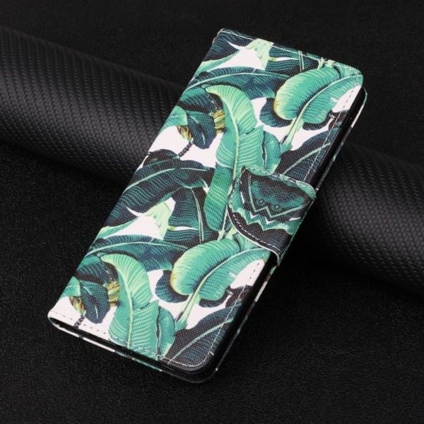 Wonderland iPhone 13 flip etui - Bananblade Green
