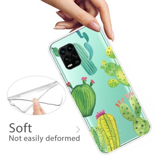 Deco Xiaomi Mi 10 Lite 5G deksel - Kaktus Green
