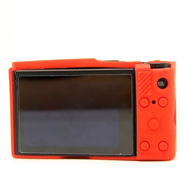 Silikondeksel til Panasonic Lumix DMC LX10 - Rød Red