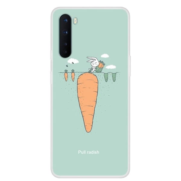 Deco OnePlus Nord skal - Dra Rädisa Grön