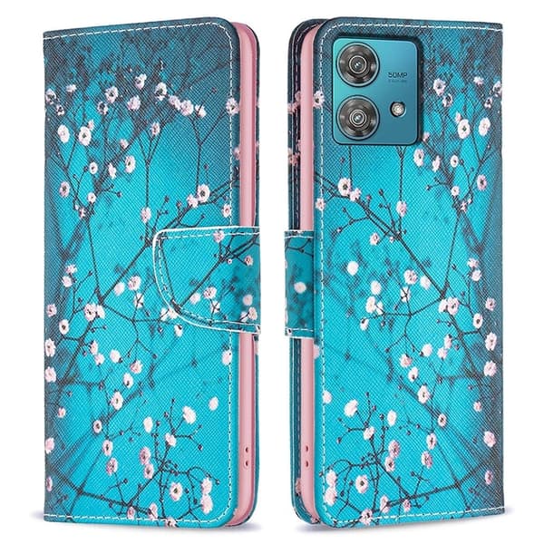 Wonderland Motorola Edge 40 Neo fodral -Blå Blå