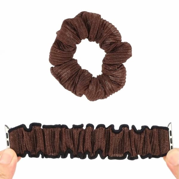 Apple Watch Series 6 / 5 44 mm hårbånd med temaarmbånd - Brun Brown