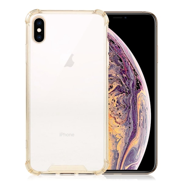 ROCK iPhone 9 Plus mobilskal plast silikon texturerad - Röd Guld