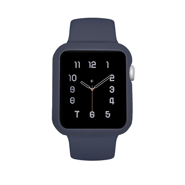 Apple Watch Series 3/2/1 42mm holdbart bumper frame - Mørkeblå Blue