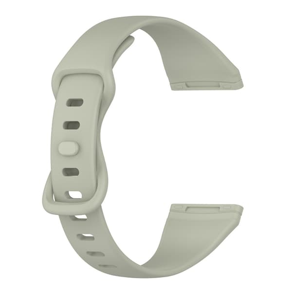 Fitbit Versa 4 / Sense simple kellon hihna - Rock Grey Koko: L Silver grey