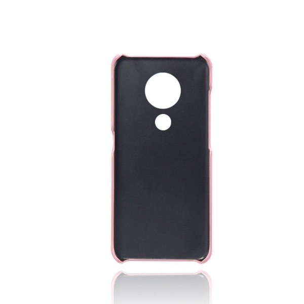 Dual Card case - Nokia 7.2 / 6.2 - Rose Gold Pink