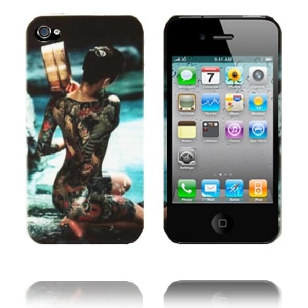 Ghost Woman (nr.11) iPhone 4 Cover Multicolor