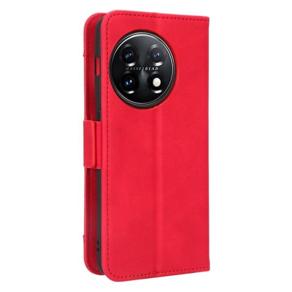Bofink Vintage OnePlus 11 Læder Etui - Rød Red