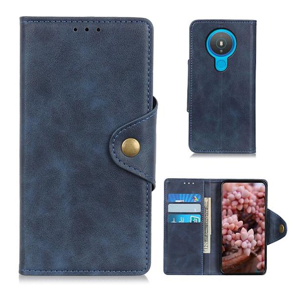 Alpha Sony Xperia Ace 2 flip etui i lær - Blå Blue