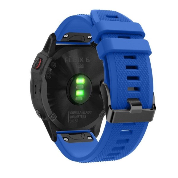 Garmin Fenix 5 silikone Urrem - Babyblå Blue