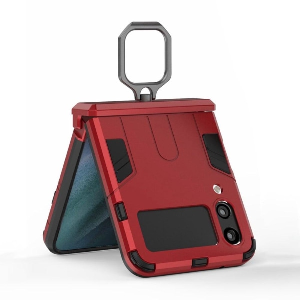Ring Guard Case Samsung Galaxy Z Flip4 - Rød Red
