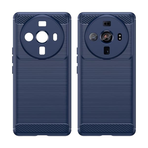 Carbon Flex Xiaomi 12S Ultra skal - Blå Blå