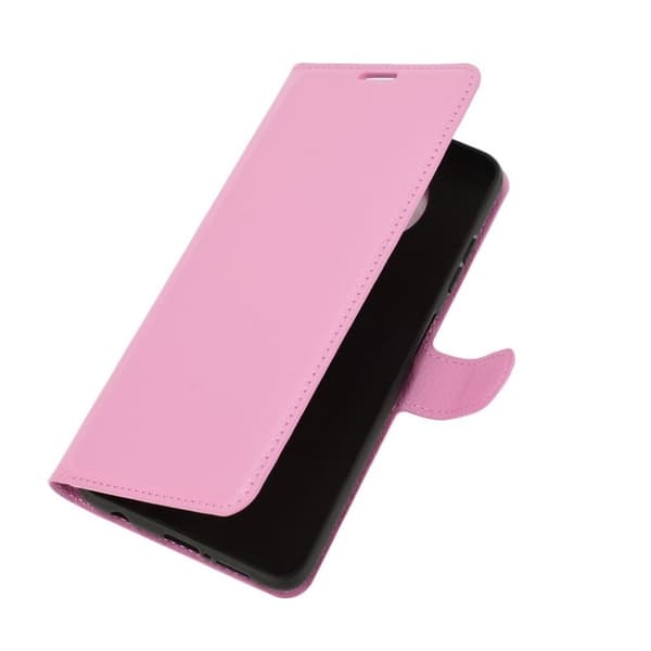 Classic Xiaomi Poco X3 / Poco X3 Nfc Flip Etui - Lyserød Pink