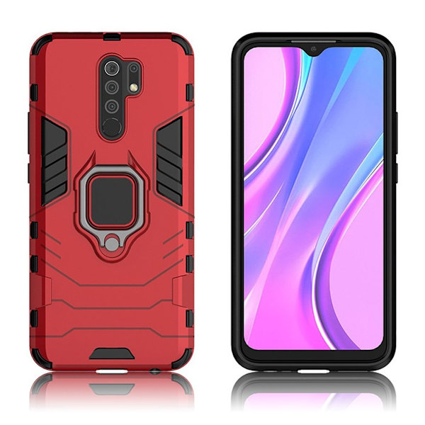 Ring Guard - Xiaomi Redmi 9 - Punainen Red