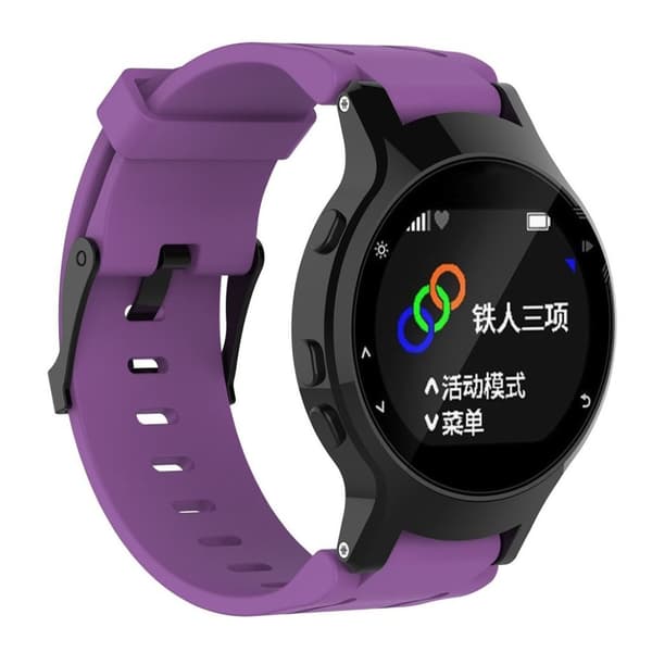 Garmin Forerunner 225 Stilrent silikon klockband - Lila Lila