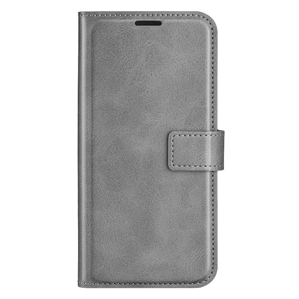 Lompakko Nahkakotelo For Samsung Galaxy A54 - Harmaa Silver grey