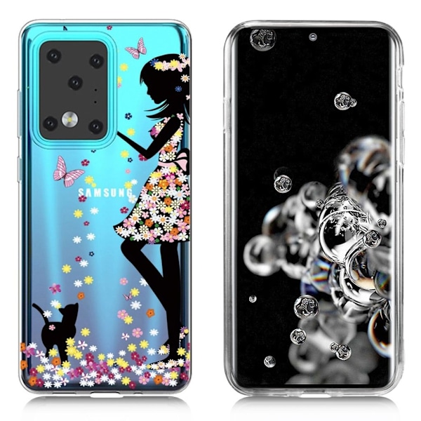 Deco Samsung Galaxy S20 Ultra skal - Flicka Svart