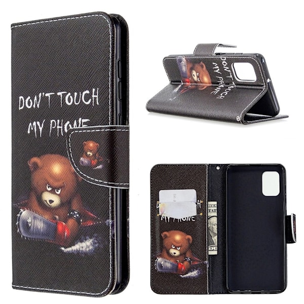 Wonderland Samsung Galaxy A31 Etui - Hård bjørn Multicolor