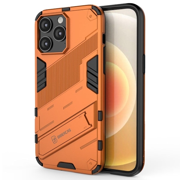 Stöttåligt iPhone 14 Pro hybridskal - Orange Orange