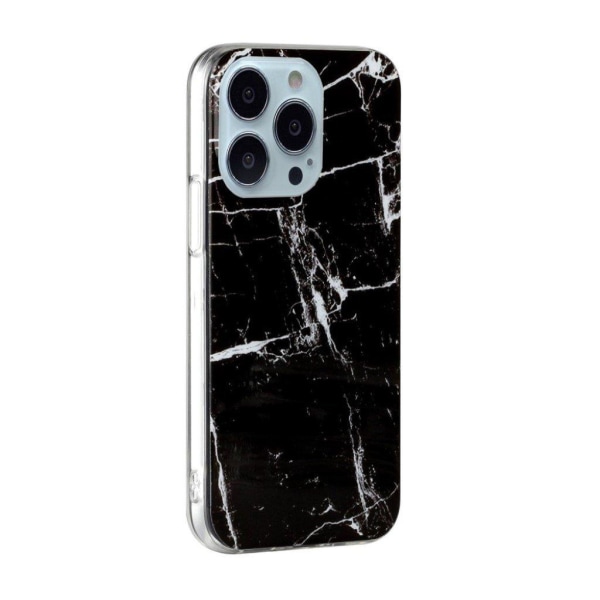 Marble iPhone 13 Pro Suojakotelo - Classic Black Black