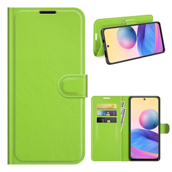 Classic Xiaomi Redmi Note 10 5G Flippetui - Grønn Green