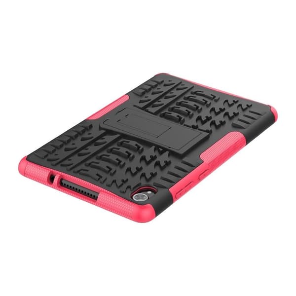 Lenovo Tab M8 TPU-hybridfodral i däckstil - Ros Rosa