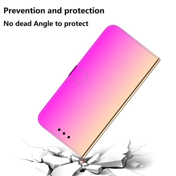 Mirror Xiaomi Poco M4 Pro 5G flip case - Ruusu Pink