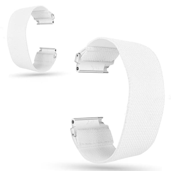 Ensfarvet nylon-urrem til Huawei-ur - Hvid White