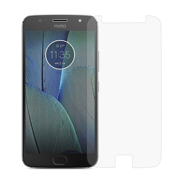 Motorola Moto G5S Beskyttelsesskærm i Arc Edge design Transparent