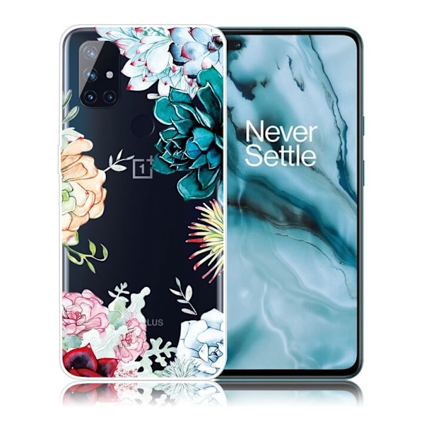Deco OnePlus Nord N10 5G skal - Elegant Blomma multifärg