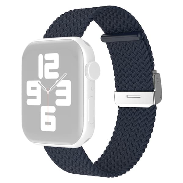 Apple Watch (41mm) cool nylon-urrem - Mørkeblå Blue