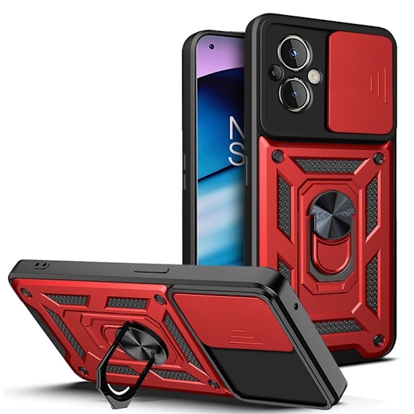 Bofink Combat OnePlus Nord N20 5G kotelot - Punainen Red