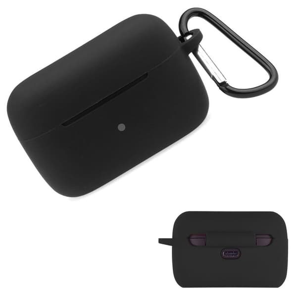 Jabra Elite 85T silikoneetui med spænde - Sort Black