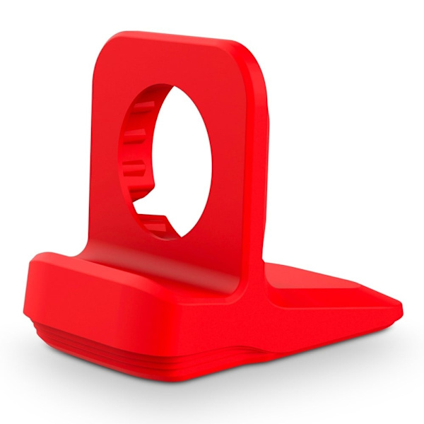 Apple Watch -kellon silikoninen latausteline - Punainen Red