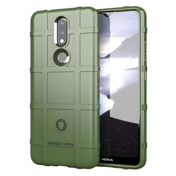 robust skjold etui - Nokia 2.4 - grøn Green