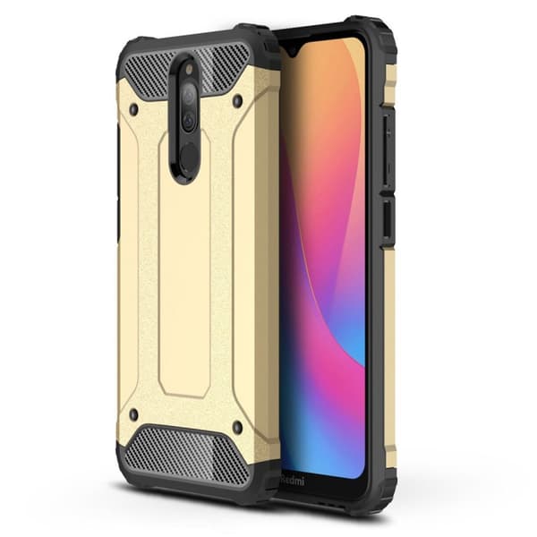 Armor Guard Xiaomi redmi 8 / 8A etui - Gold Gold