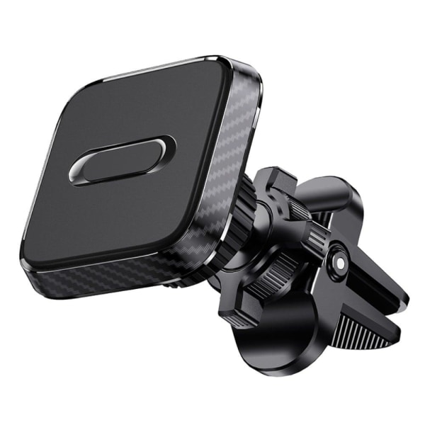 Universal square style magnetic air vent car phone mount Svart