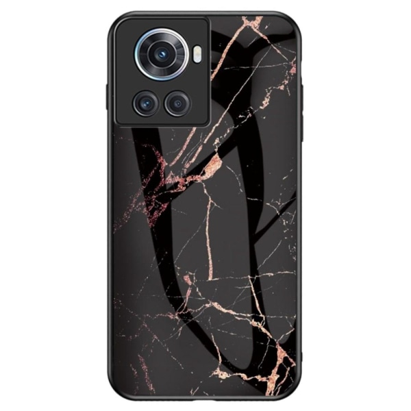 Fantasy Marble OnePlus Ace cover - Guld Sort Marmor Black