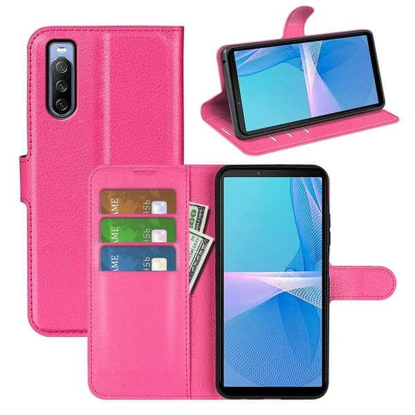 Classic Sony Xperia 10 IV fodral - Rosa Rosa