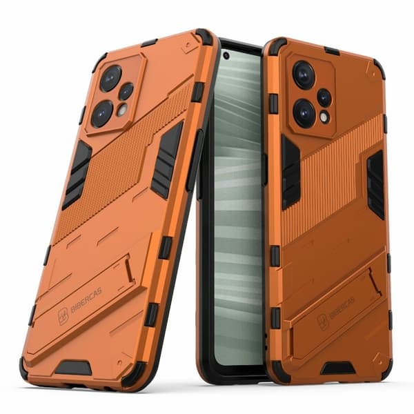 Iskunkestävä hybridikotelo Realme 9 Pro Plus - Oranssi Orange