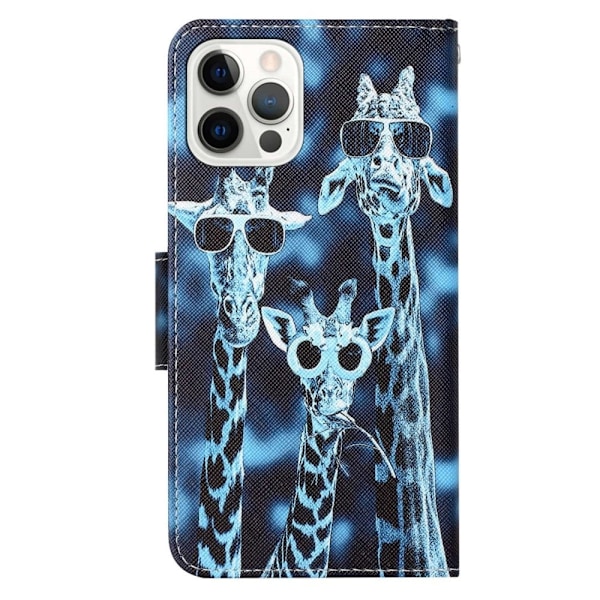 Wonderland iPhone 14 Pro Max Flippetui - Sjiraff Blue