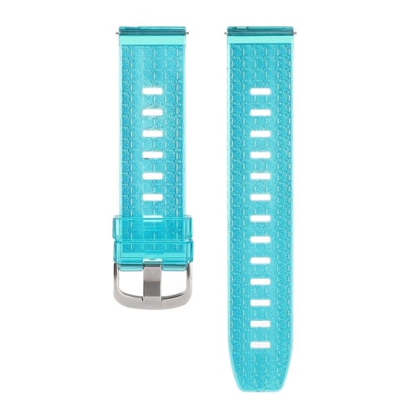 20mm silicone strap for Garmin / Honor / Huawei / Samsung watch Blå