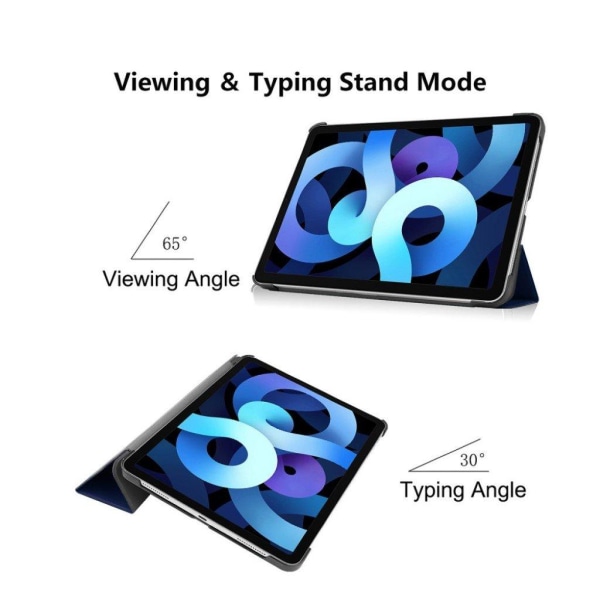 ENKAY tri-fold iPad Air (2020) / Pro 11 inch (2018) leather case Blue