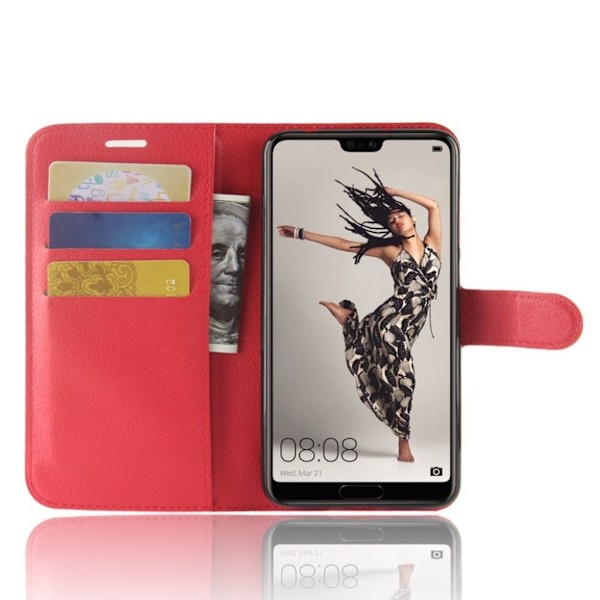 Huawei P20 Pro Fodral med en läcker design - Röd Röd