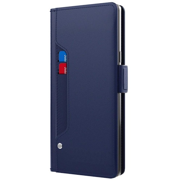 Phone Suojakotelo With Make-up Mirror And Slick Design For Xiaomi Poco X5 Pro / Redmi Note 12 Pro / 12 Pro Speed - Sininen Blue
