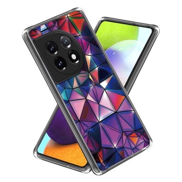 Fantasy OnePlus 12R / OnePlus Ace 3 cover - Trekant Purple