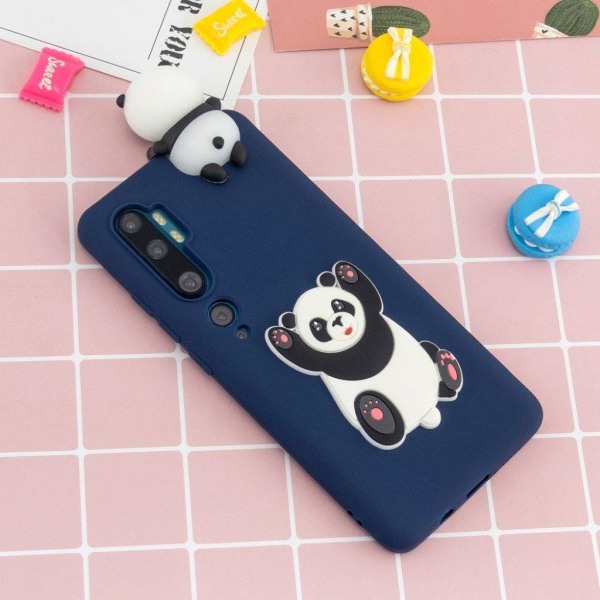 Cute 3D Xiaomi Mi Note 10 skal - Blå Blå